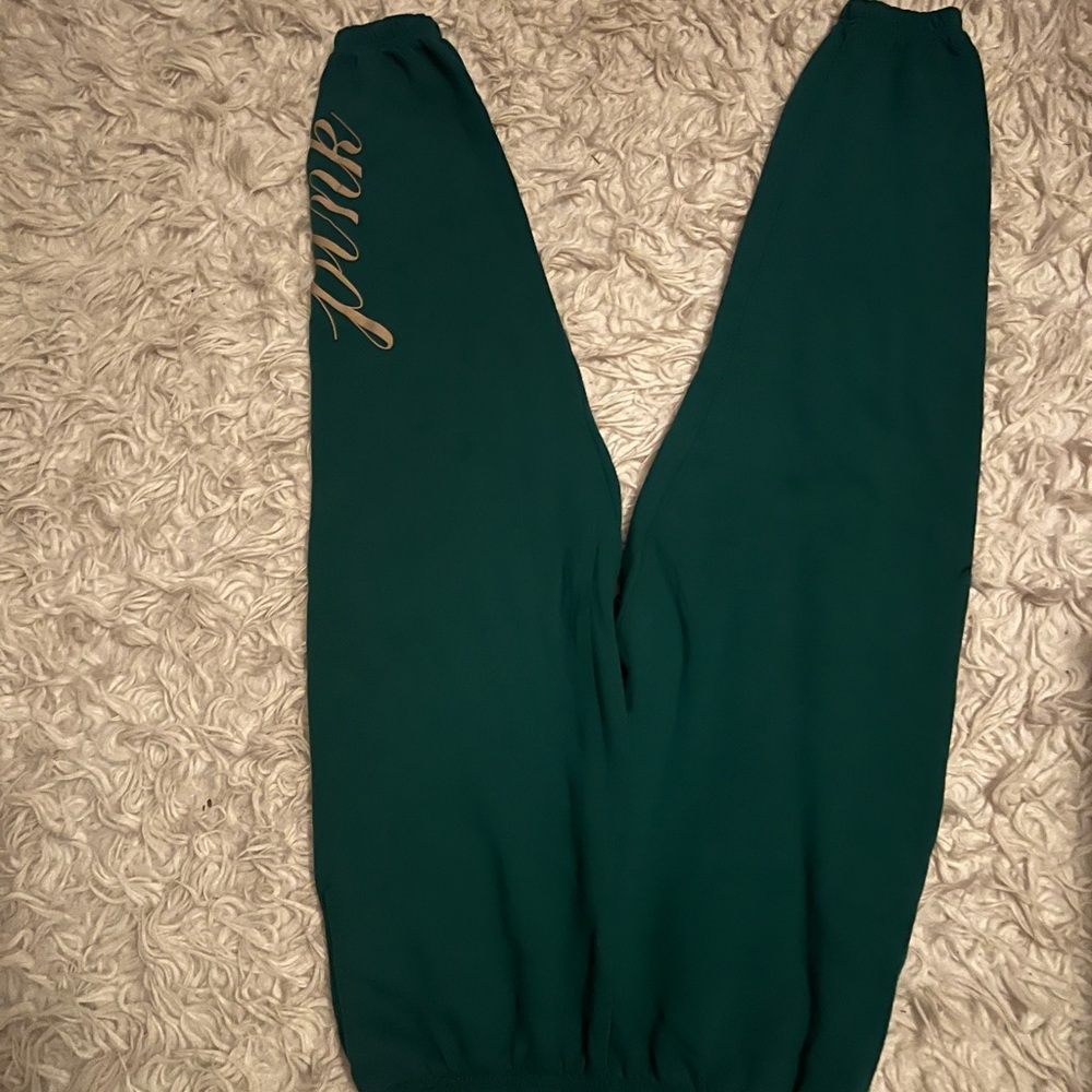 Victoria’s Secret green sweatpants